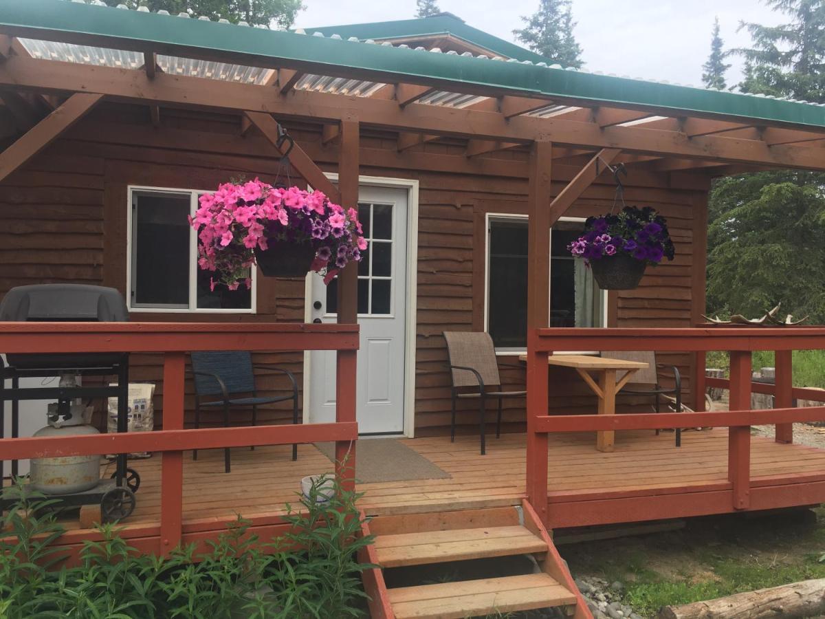 Whispering Woods Ak Cabins Kasilof Exterior foto